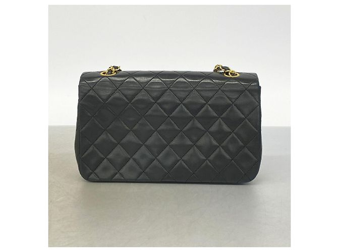 Borsa a tracolla Chanel Matelassé con catena Nero - vista 10