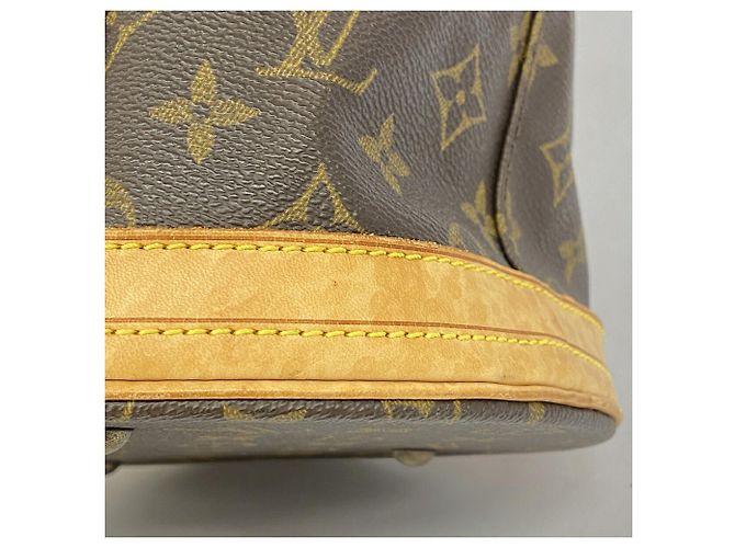 Borsa Tote Louis Vuitton Monogram Bucket GM Marrone - vista 6