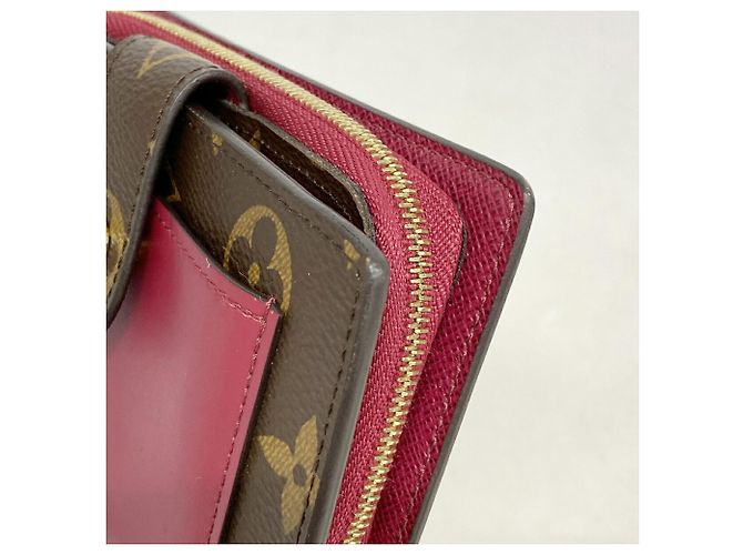 Louis Vuitton Monogram Portefeuille Juliette Wallet Fuschia - vue 5