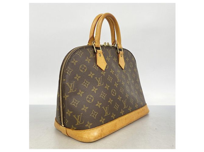 Borsa Louis Vuitton Monogram Alma Marrone - vista 2