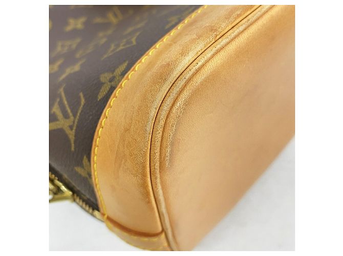 Borsa Louis Vuitton Monogram Alma Marrone - vista 6