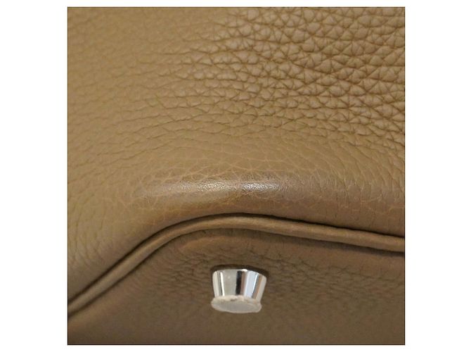 Hermès Hermes Picotin Lock PM Handtasche Taupe - Ansicht 6