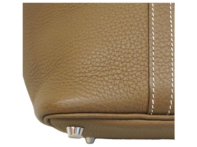 Hermès Hermes Picotin Lock PM Handtasche Taupe - Ansicht 7