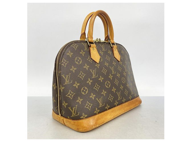 Borsa Louis Vuitton Alma Monogram Marrone - vista 2