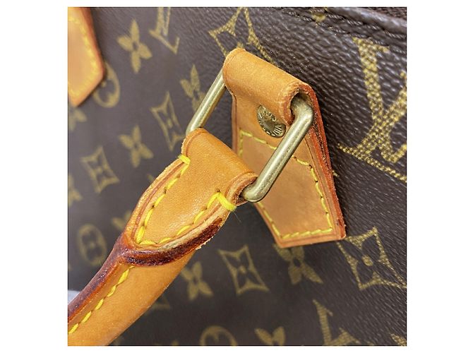 Borsa Louis Vuitton Alma Monogram Marrone - vista 8