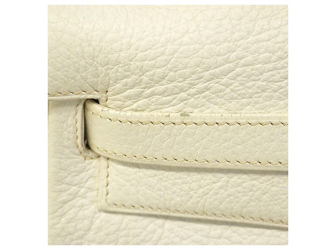 Hermès Borsa Hermes Kelly 32 in bianco - vista 10