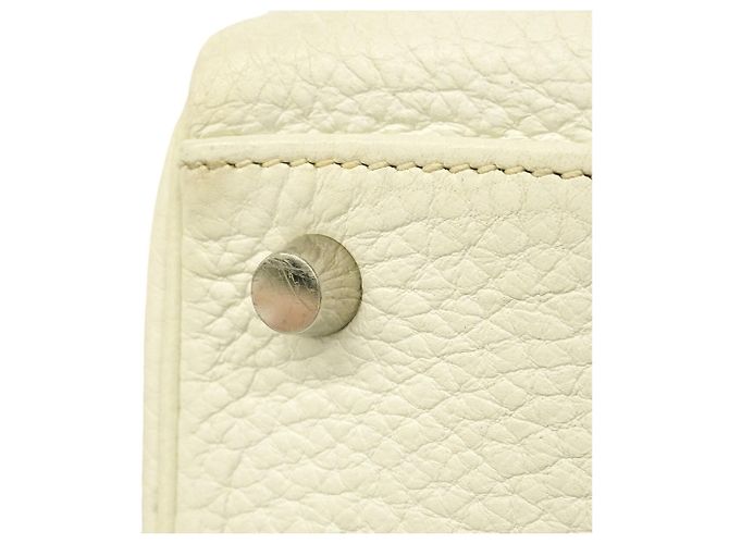 Hermès Borsa Hermes Kelly 32 in bianco - vista 16