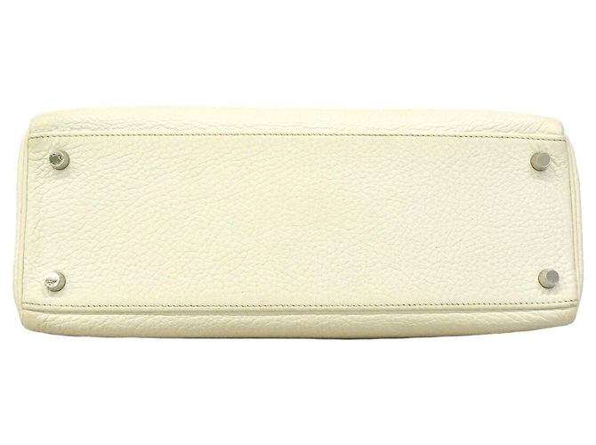 Hermès Borsa Hermes Kelly 32 in bianco - vista 3