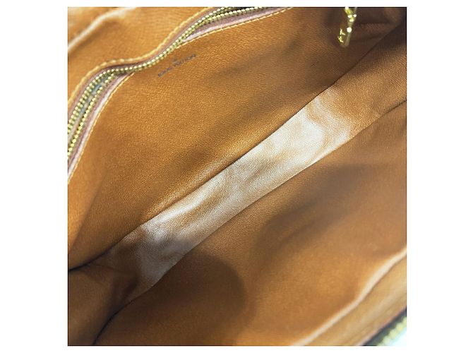 Borsa a tracolla Louis Vuitton Monogram Jeune Fille Marrone - vista 4