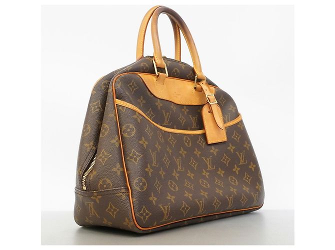 Borsa Louis Vuitton Monogram Deauville Marrone - vista 2