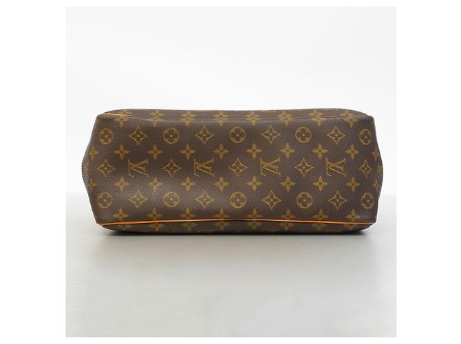 Borsa Louis Vuitton Monogram Deauville Marrone - vista 3