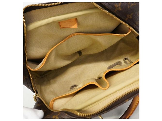 Borsa Louis Vuitton Monogram Deauville Marrone - vista 4