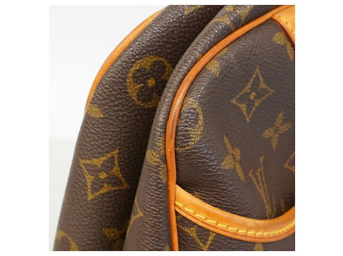 Borsa Louis Vuitton Monogram Deauville Marrone - vista 7