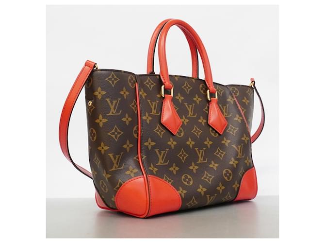 Borsa Louis Vuitton Monogram Phoenix PM Marrone Rosso - vista 2