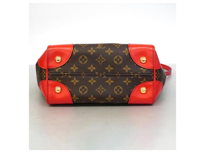 Borsa Louis Vuitton Monogram Phoenix PM Marrone Rosso - vista 3
