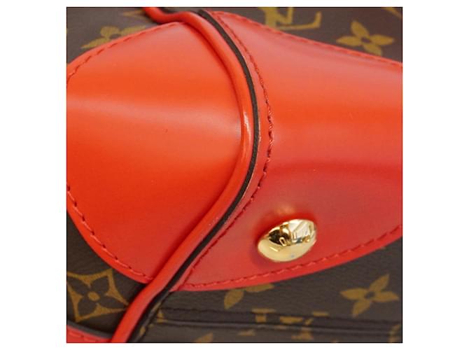 Borsa Louis Vuitton Monogram Phoenix PM Marrone Rosso - vista 7