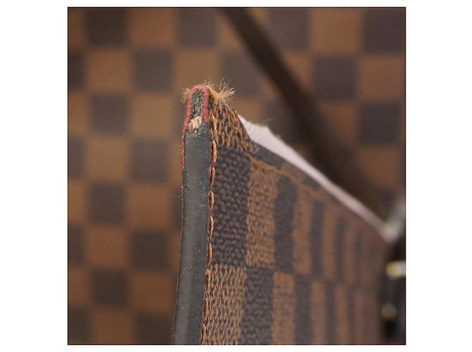 Borsa Tote Louis Vuitton Damier Neverfull MM Damier ebene - vista 11