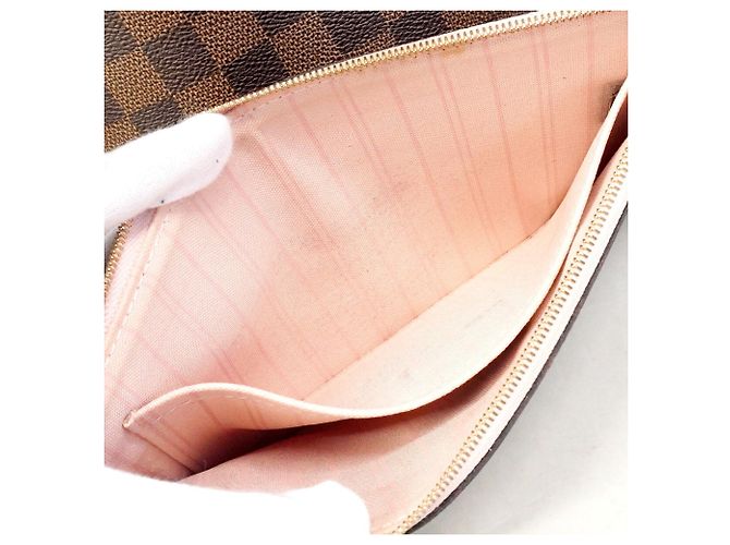 Borsa Tote Louis Vuitton Damier Neverfull MM Damier ebene - vista 12
