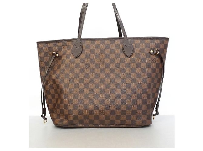 Borsa Tote Louis Vuitton Damier Neverfull MM Damier ebene - vista 15