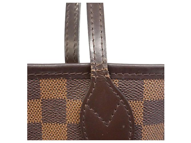 Borsa Tote Louis Vuitton Damier Neverfull MM Damier ebene - vista 7