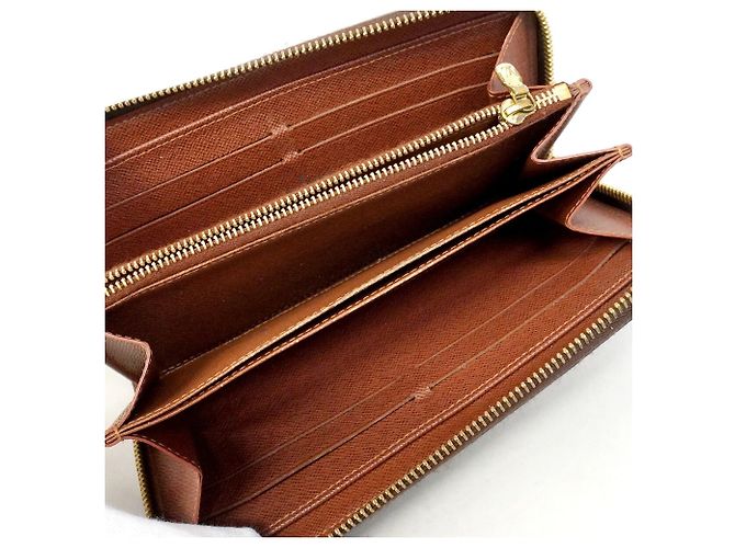 Louis Vuitton Monogram Zippy Wallet Braun - Ansicht 4