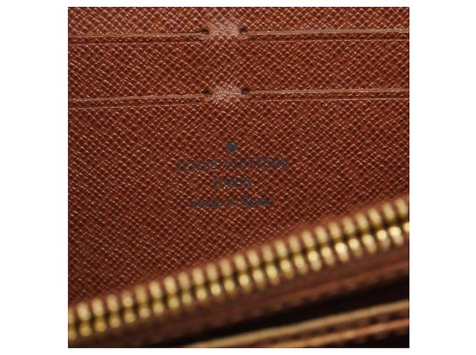 Louis Vuitton Monogram Zippy Wallet Braun - Ansicht 5