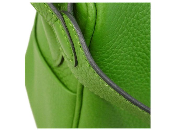 Hermès Borsa Hermes Lindy 26 in Verde - vista 9