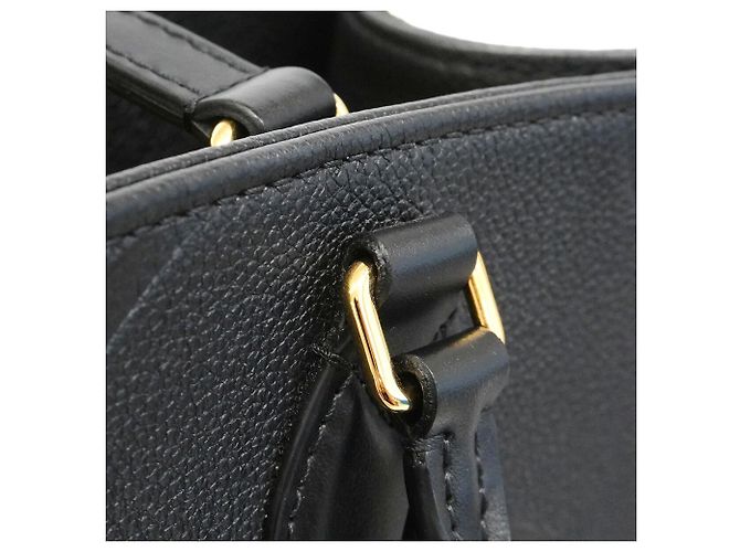 Borsa Tote Louis Vuitton Monogram Empreinte OnTheGo MM Nero - vista 6