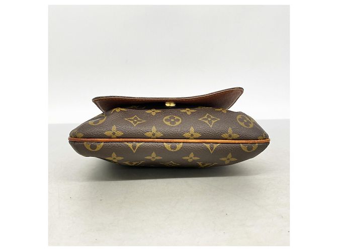 Borsa a tracolla Louis Vuitton Monogram Musette Salsa Marrone - vista 3
