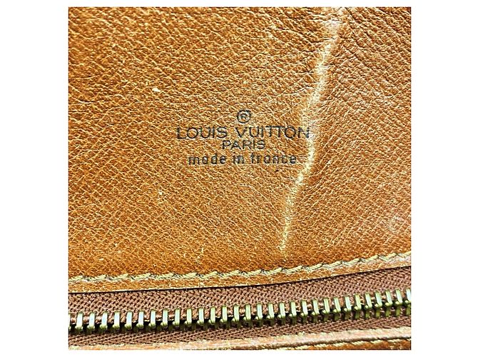 Borsa a tracolla Louis Vuitton Monogram Saint Cloud GM Marrone - vista 5