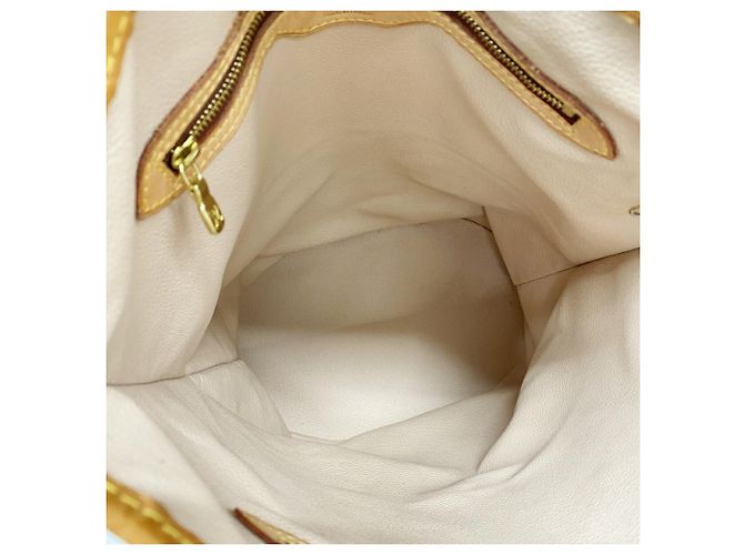 Borsa Tote Louis Vuitton Monogram Bucket GM Marrone - vista 4