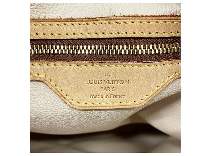 Borsa Tote Louis Vuitton Monogram Bucket GM Marrone - vista 5
