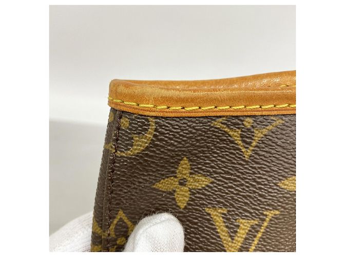 Borsa Tote Louis Vuitton Monogram Bucket GM Marrone - vista 9