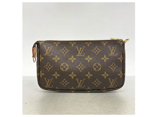Borsa Pochette Accessoires Monogram Louis Vuitton Marrone - vista 10