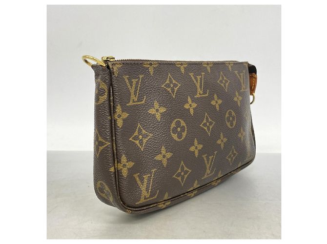 Borsa Pochette Accessoires Monogram Louis Vuitton Marrone - vista 2