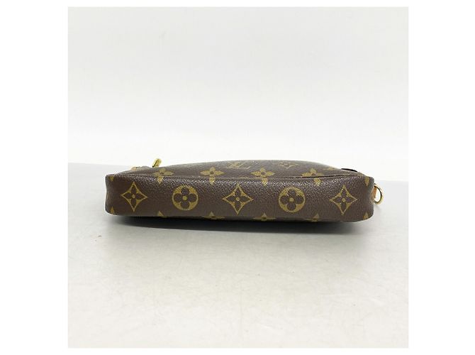 Borsa Pochette Accessoires Monogram Louis Vuitton Marrone - vista 3