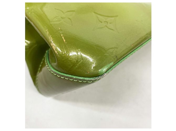 Borsa Louis Vuitton Vernis Wilshire Boulevard Verde - vista 7