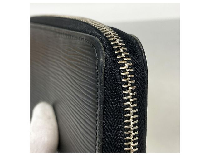 Louis Vuitton Epi Zippy Wallet M60072 Noir Nero - vista 6