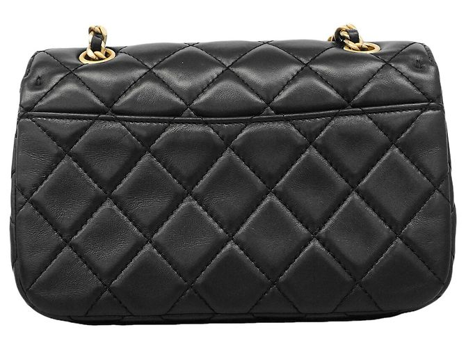 Borsa a tracolla Chanel Matelassé Nero - vista 10
