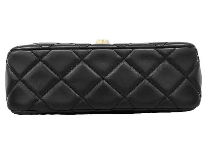 Borsa a tracolla Chanel Matelassé Nero - vista 3