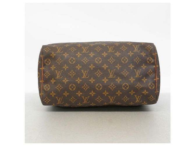 Bolso Louis Vuitton Monogram Speedy 35 Castaño - vista 3
