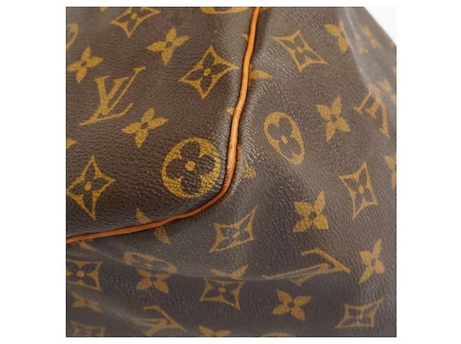 Bolso Louis Vuitton Monogram Speedy 35 Castaño - vista 6