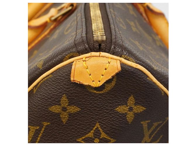 Louis Vuitton Brown Boston Monogram Keepall 45 Marrone - vista 6
