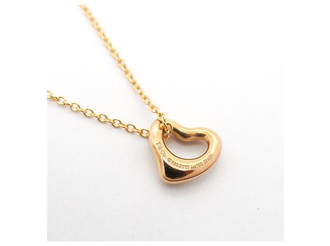 Collana Cuore Tiffany & Co. in Oro Rosa 18K - vista 2