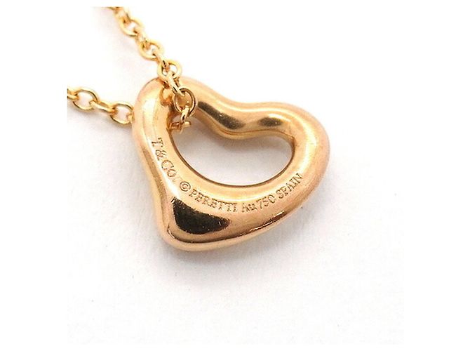 Collana Cuore Tiffany & Co. in Oro Rosa 18K - vista 6