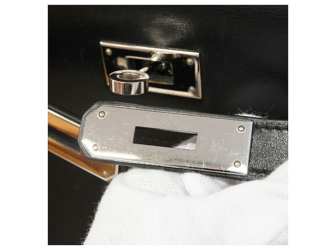 Hermès Borsa Hermes Kelly 32 in Nero - vista 10