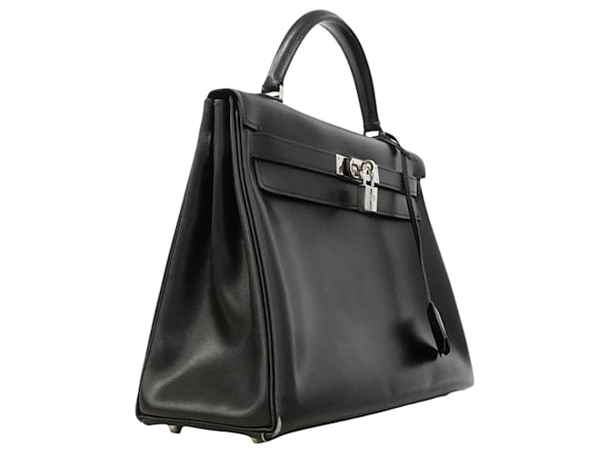 Hermès Borsa Hermes Kelly 32 in Nero - vista 2