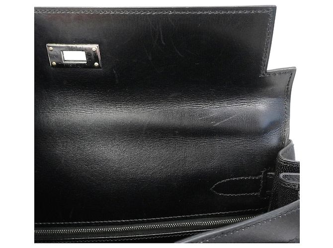 Hermès Borsa Hermes Kelly 32 in Nero - vista 9