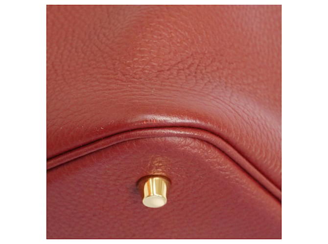 Hermès Borsa Hermes Picotin Lock MM Rosso - vista 6