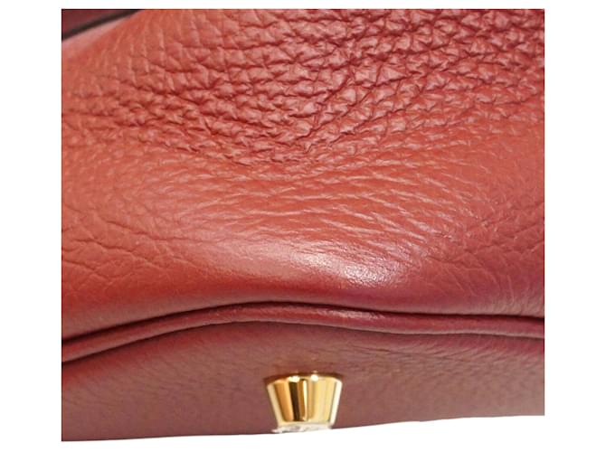Hermès Borsa Hermes Picotin Lock MM Rosso - vista 7